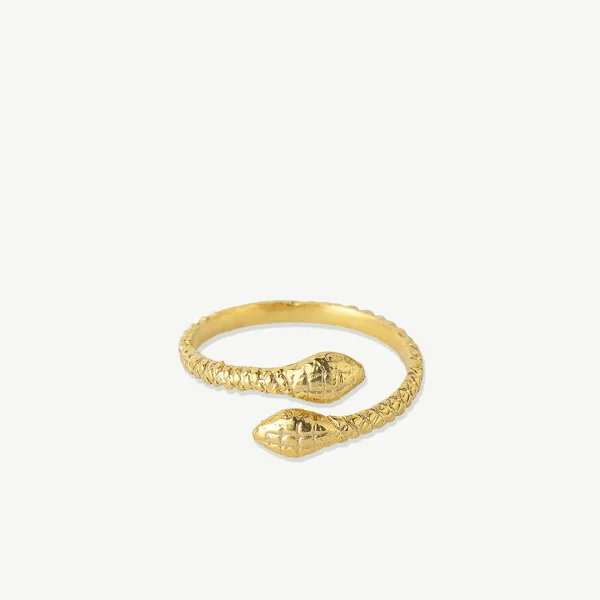 TEXTURED SNAKE PRSTEN