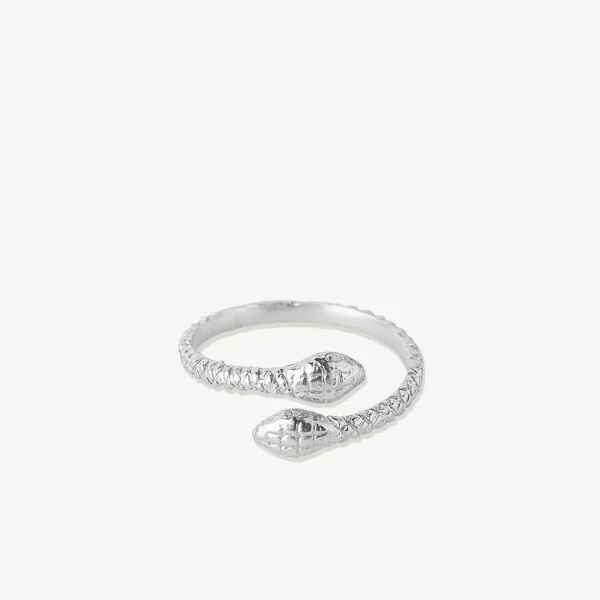 TEXTURED SNAKE PRSTEN